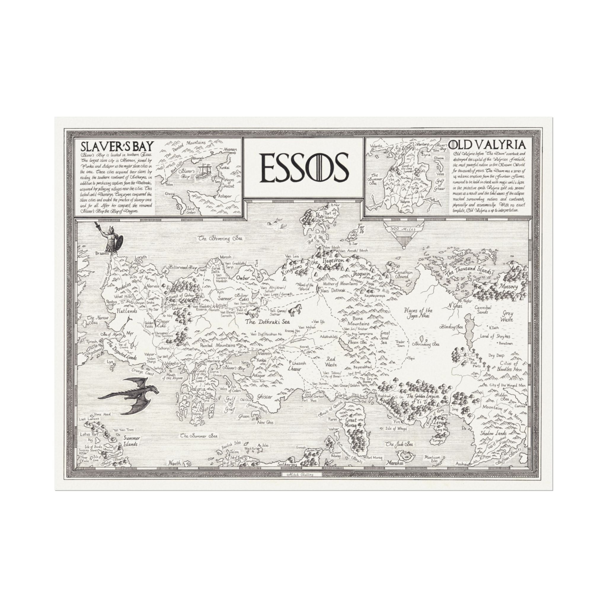 Essos of Game of Thrones