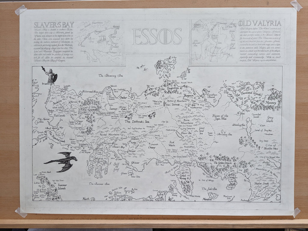 Essos of Game of Thrones