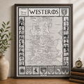 Westeros of Game of Thrones